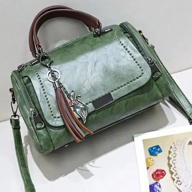 Julie™ | Structured Leather Bag