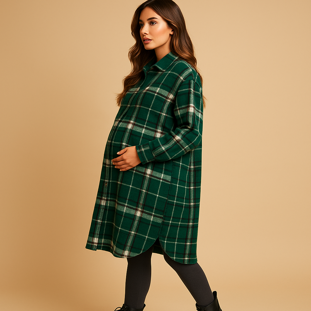 Mia Checked Wool Jacket | Women's Outerwear