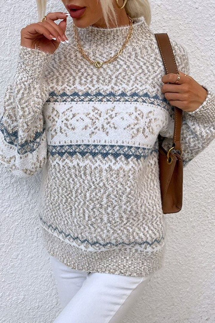 Elegant Snowflake Jumper