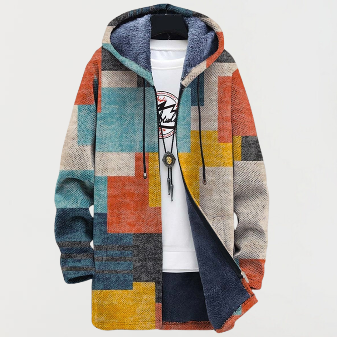 Nicole™ | Hooded Jacket with Colour Blocks