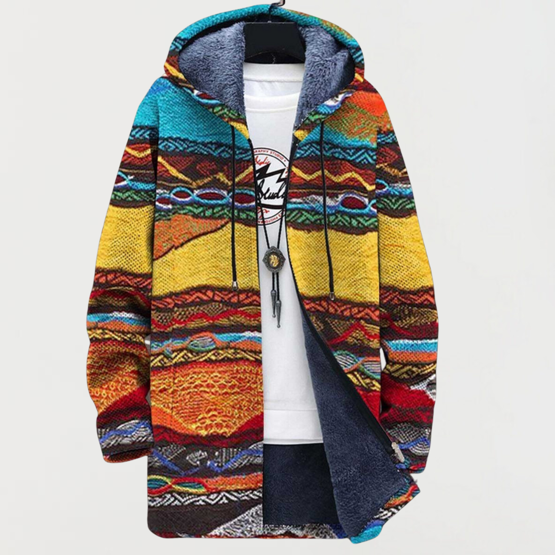 Jutta™ | Hooded Jacket in Sun Colours