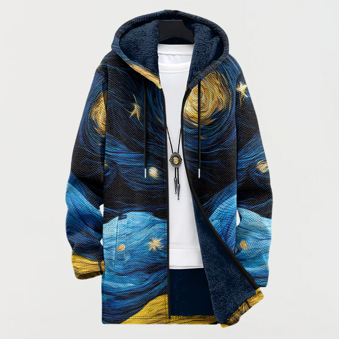 Ilona™ | Hoodie with Starry Sky
