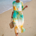 Long, flowing, stylish and comfortable robe