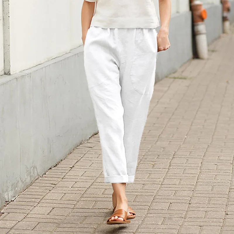 Kriza - Wide Trousers with Pockets