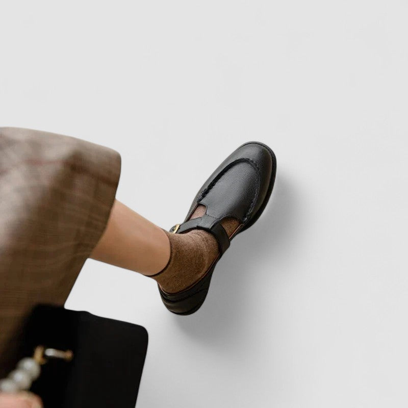 Zhelynne | Orthopaedic Mary Jane Shoes with Square Toe