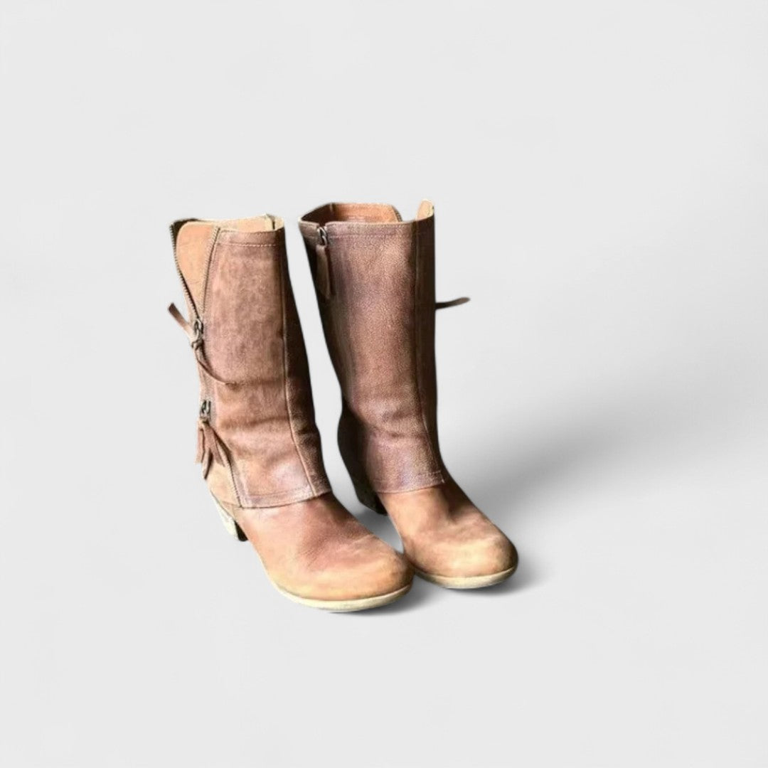 Alma - Vintage Boots to Mid-Calf