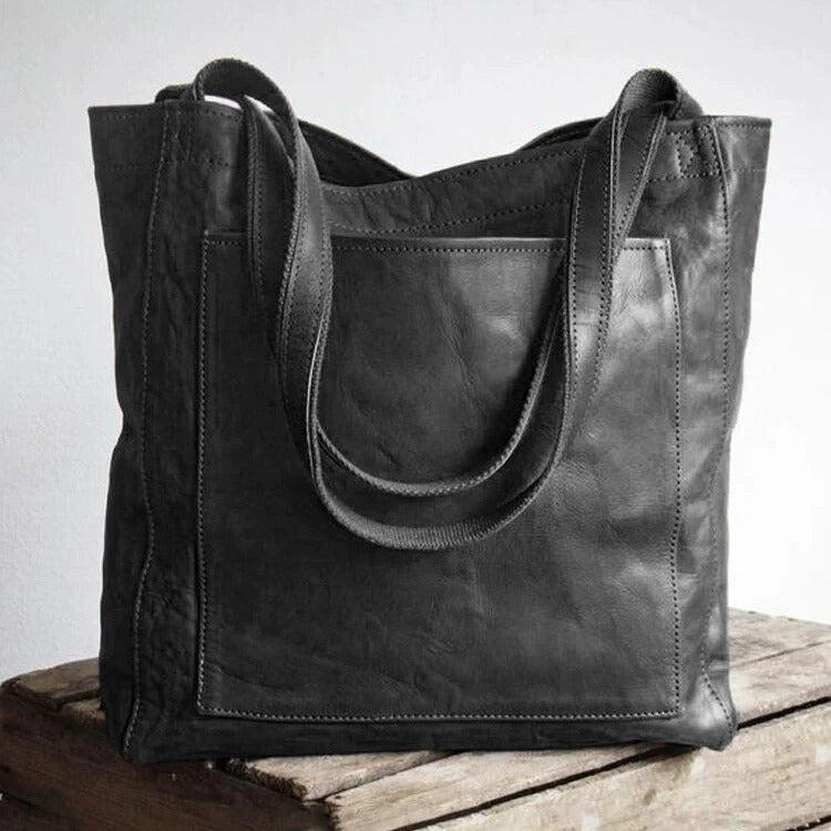 Kimberly™ | Classic Leather Handbag