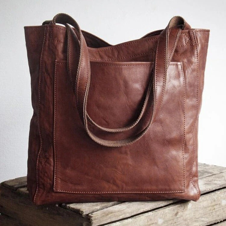 Kimberly™ | Classic Leather Handbag