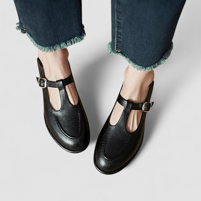 Ana | Orthopaedic Mary Jane Shoes with Low Heel