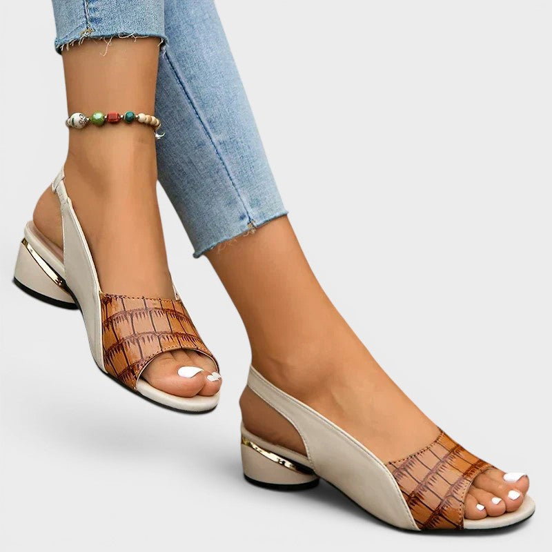 Clara™ | Low Heeled Sandals