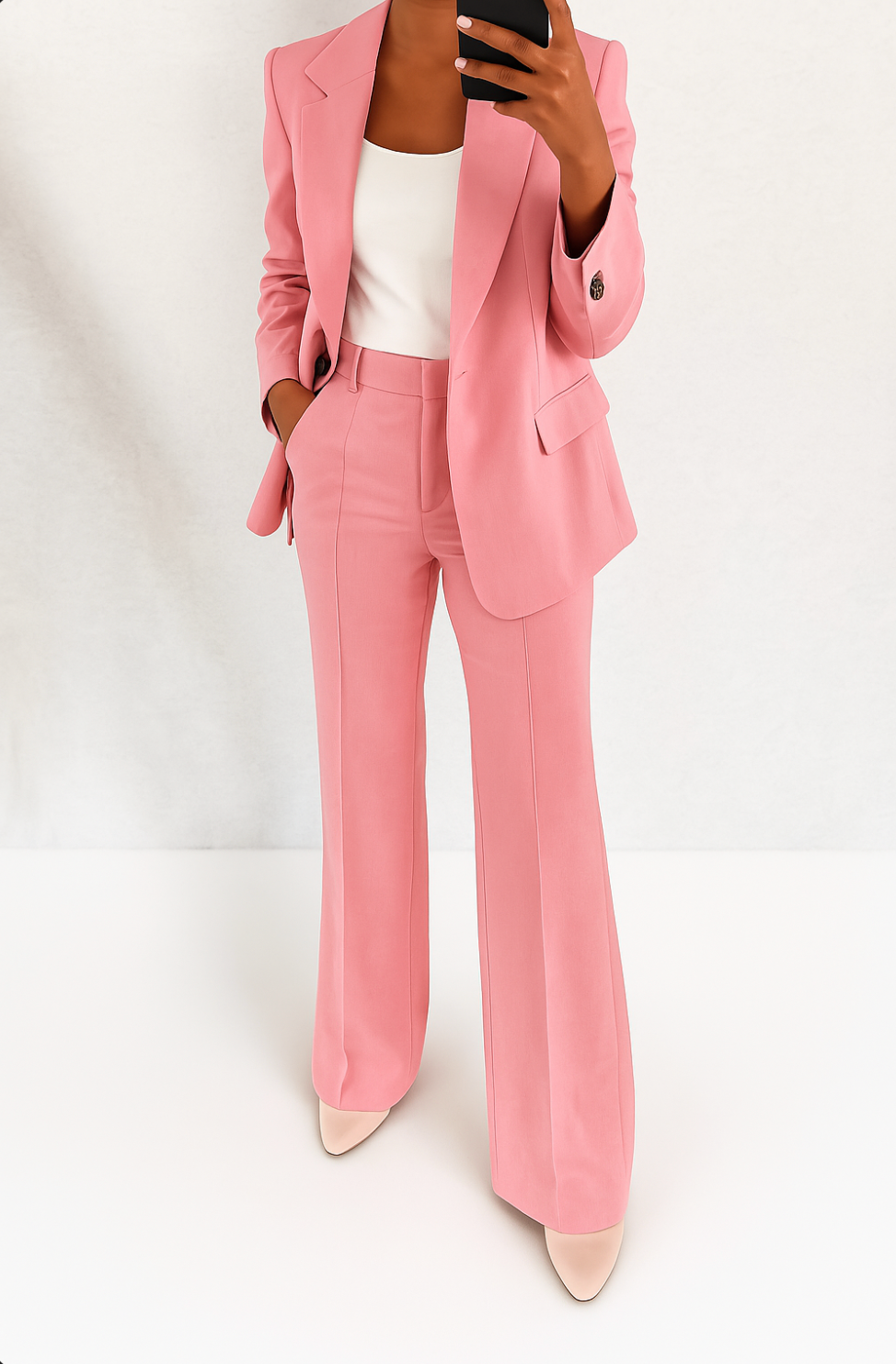 STRUCTURED TWO-PIECE SET FOR WOMEN
