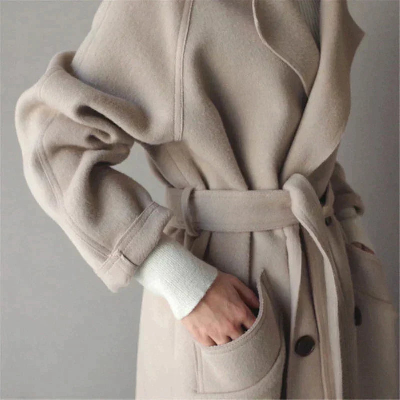 Sophia Elegant Wool Coat | Women's Winter Outerwear