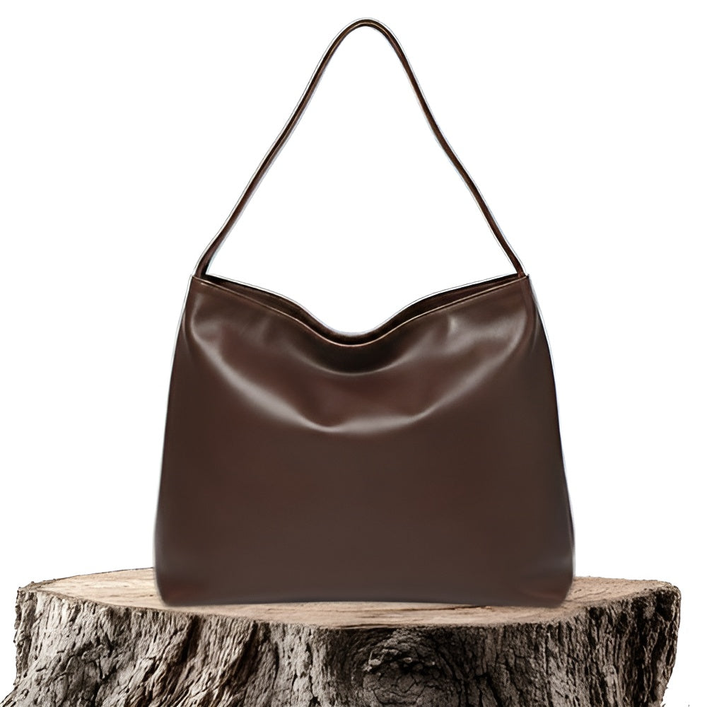 Patricia™ | Shiny Leather Handbag