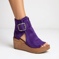 Bianca™ | Elegant Wedge Ankle Boots