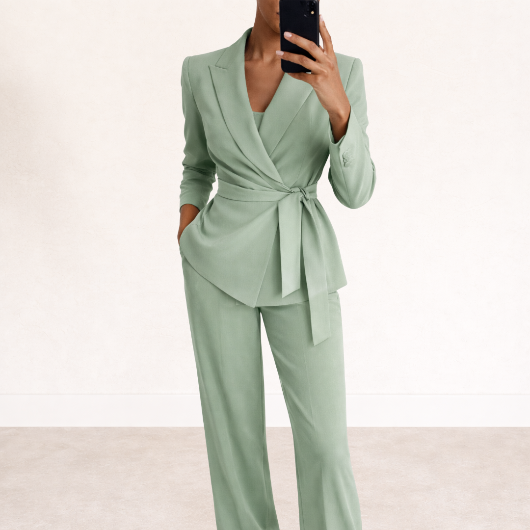 CHIC MINIMALIST SUIT FOR WOMEN
