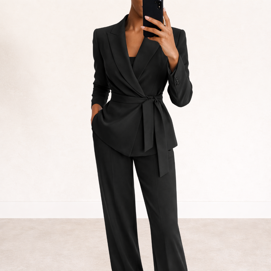 CHIC MINIMALIST SUIT FOR WOMEN