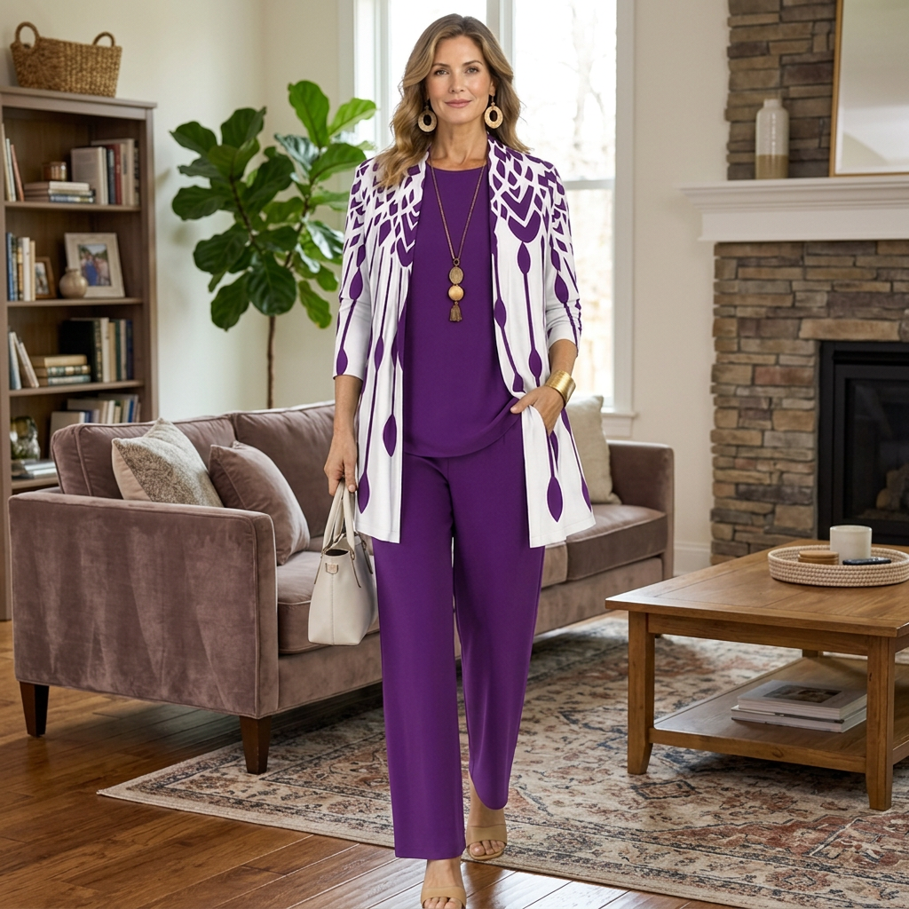 THREE-PIECE CLASSIC SET FOR WOMEN
