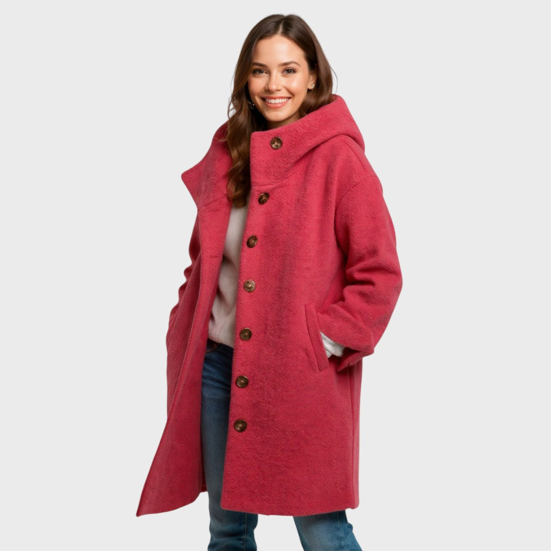 Freja | mid-length, comfortable everyday coat