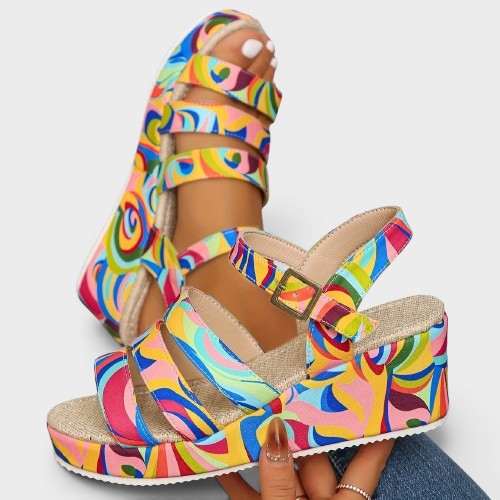 Nerea™ | Elegant Platform Sandals