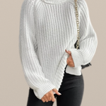 Aaliyah – Slim-Fit Roll-Neck Jumper