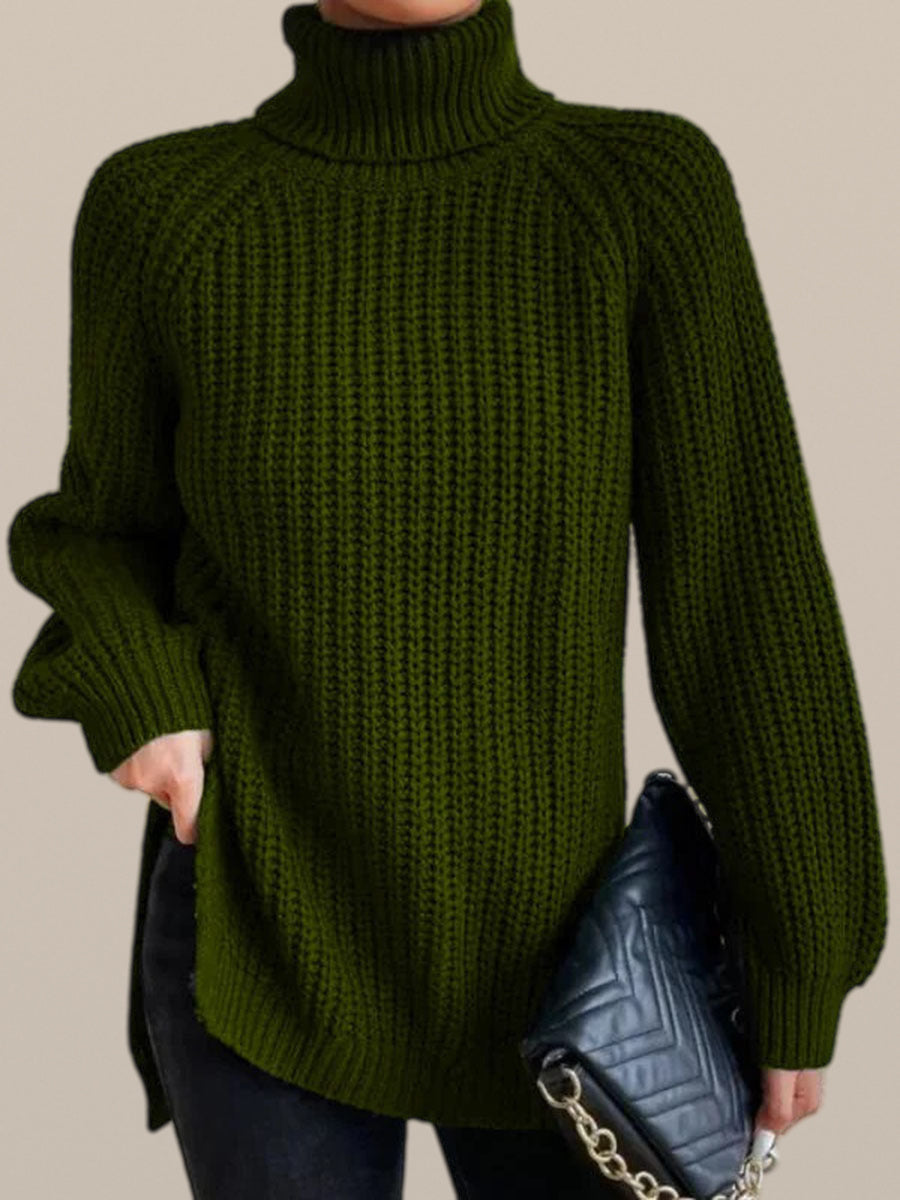 Aaliyah – Slim-Fit Roll-Neck Jumper