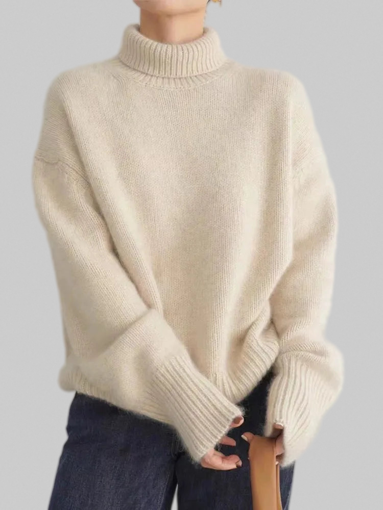 Alana – Cashmere Roll-Neck Jumper