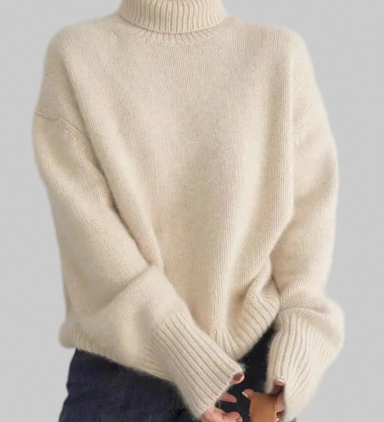 Alana – Cashmere Roll-Neck Jumper