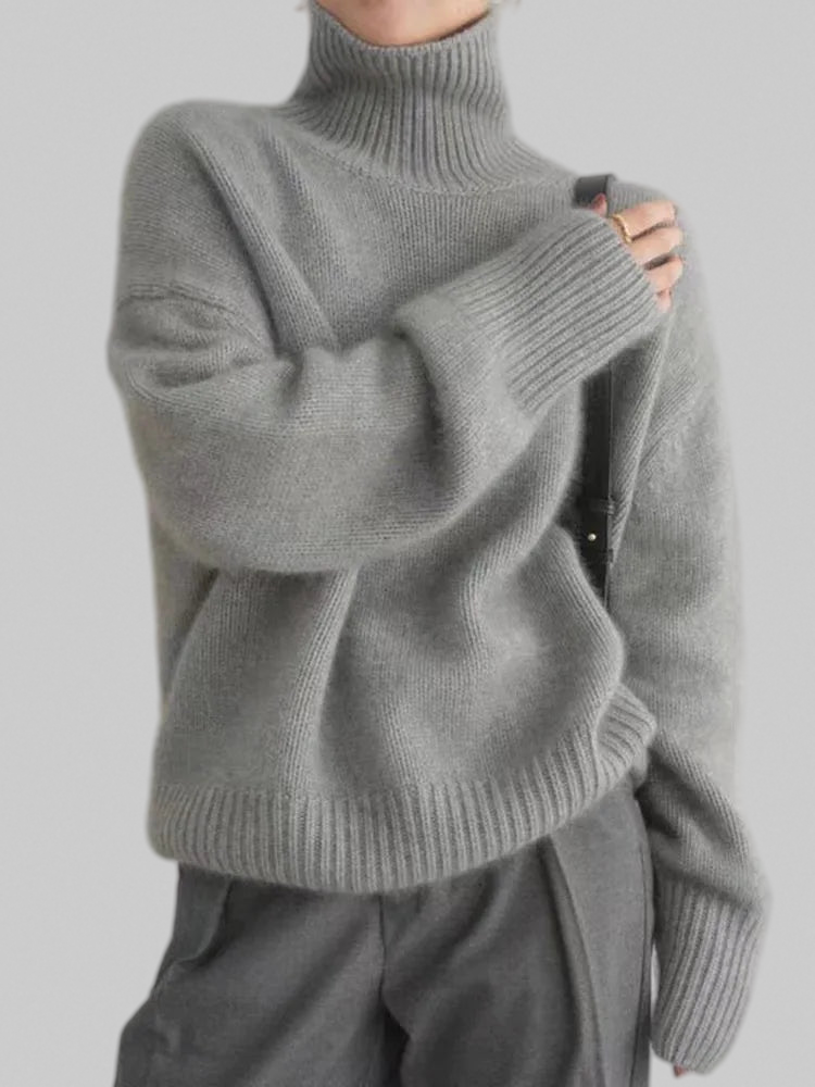 Alana – Cashmere Roll-Neck Jumper