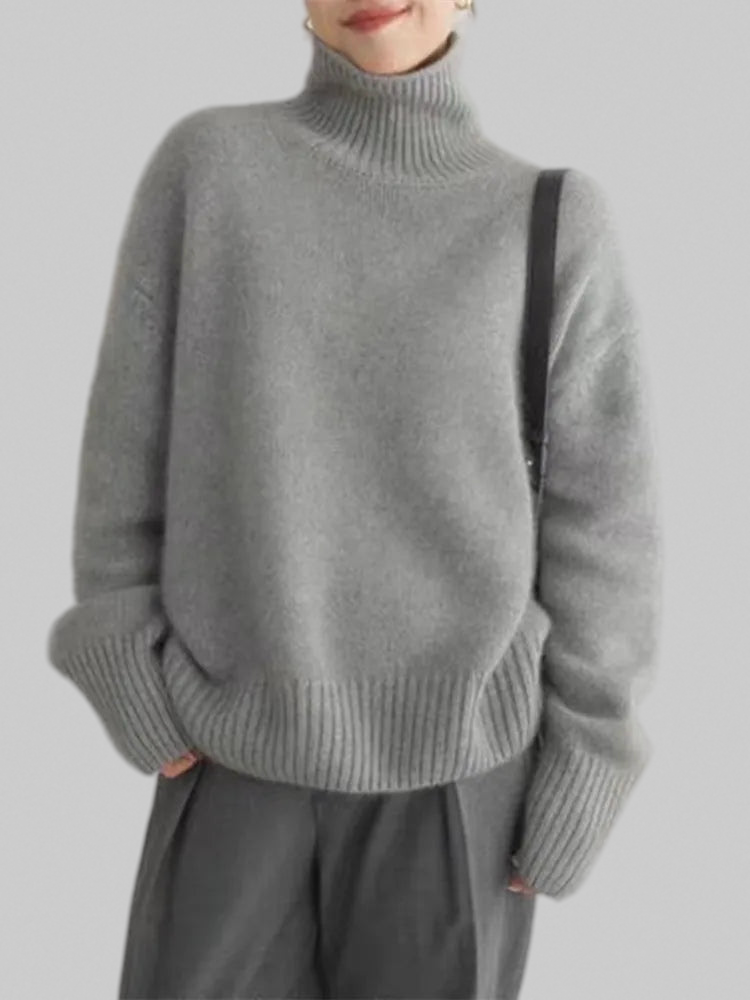 Alana – Cashmere Roll-Neck Jumper