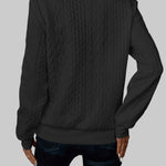 Alessia – Cable-Knit Zip Jumper