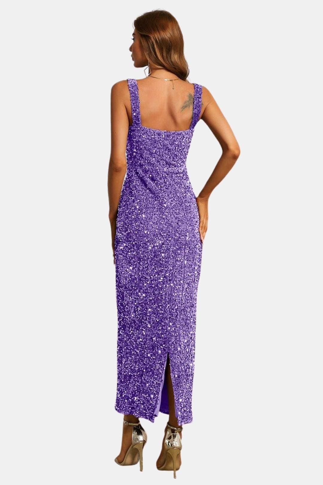 Women's Sleeveless Bodycon Maxi Dress