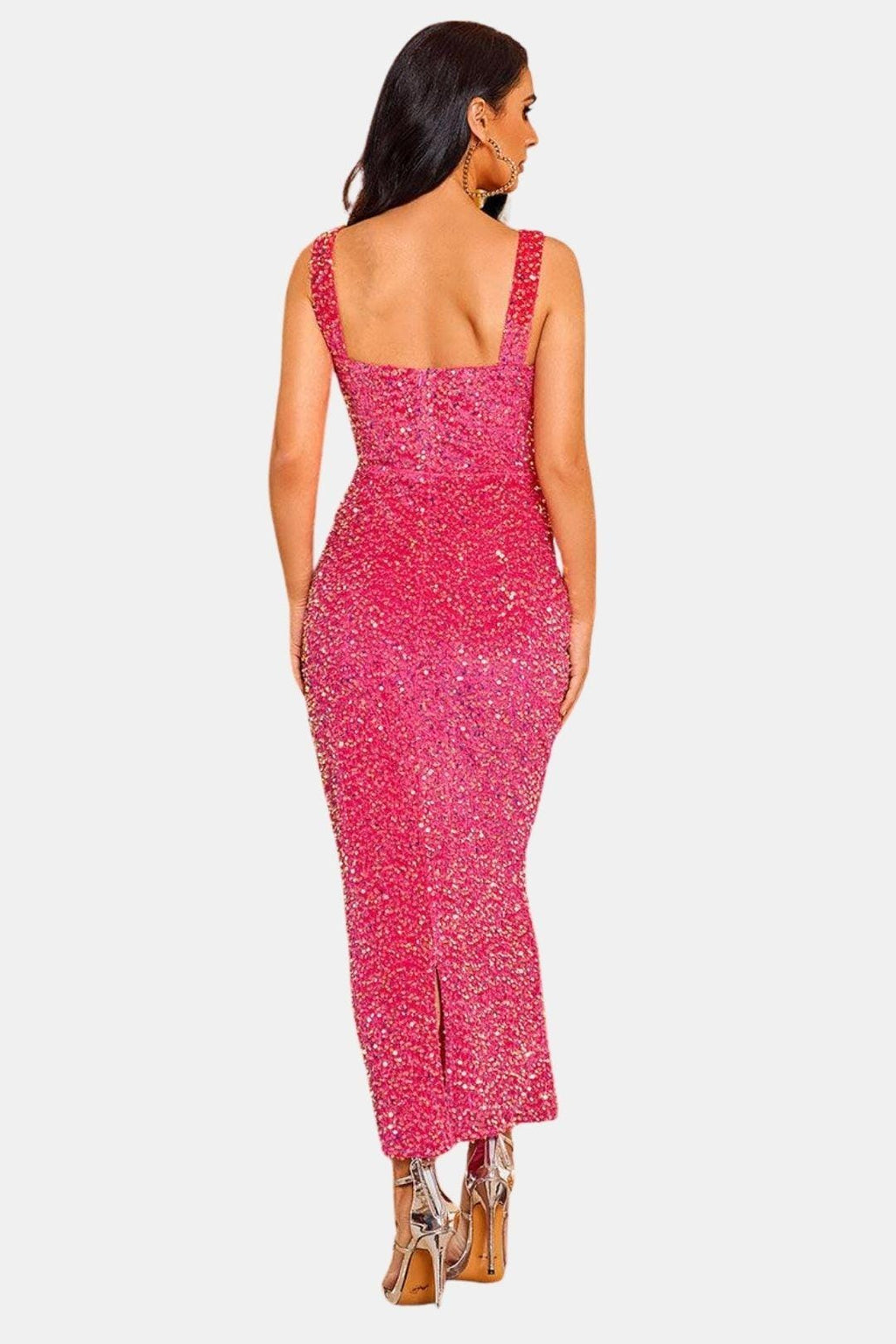 Women's Sleeveless Bodycon Maxi Dress