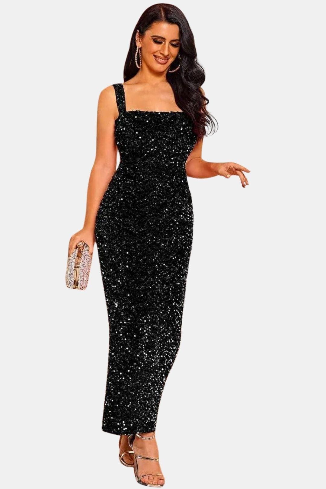 Women's Sleeveless Bodycon Maxi Dress