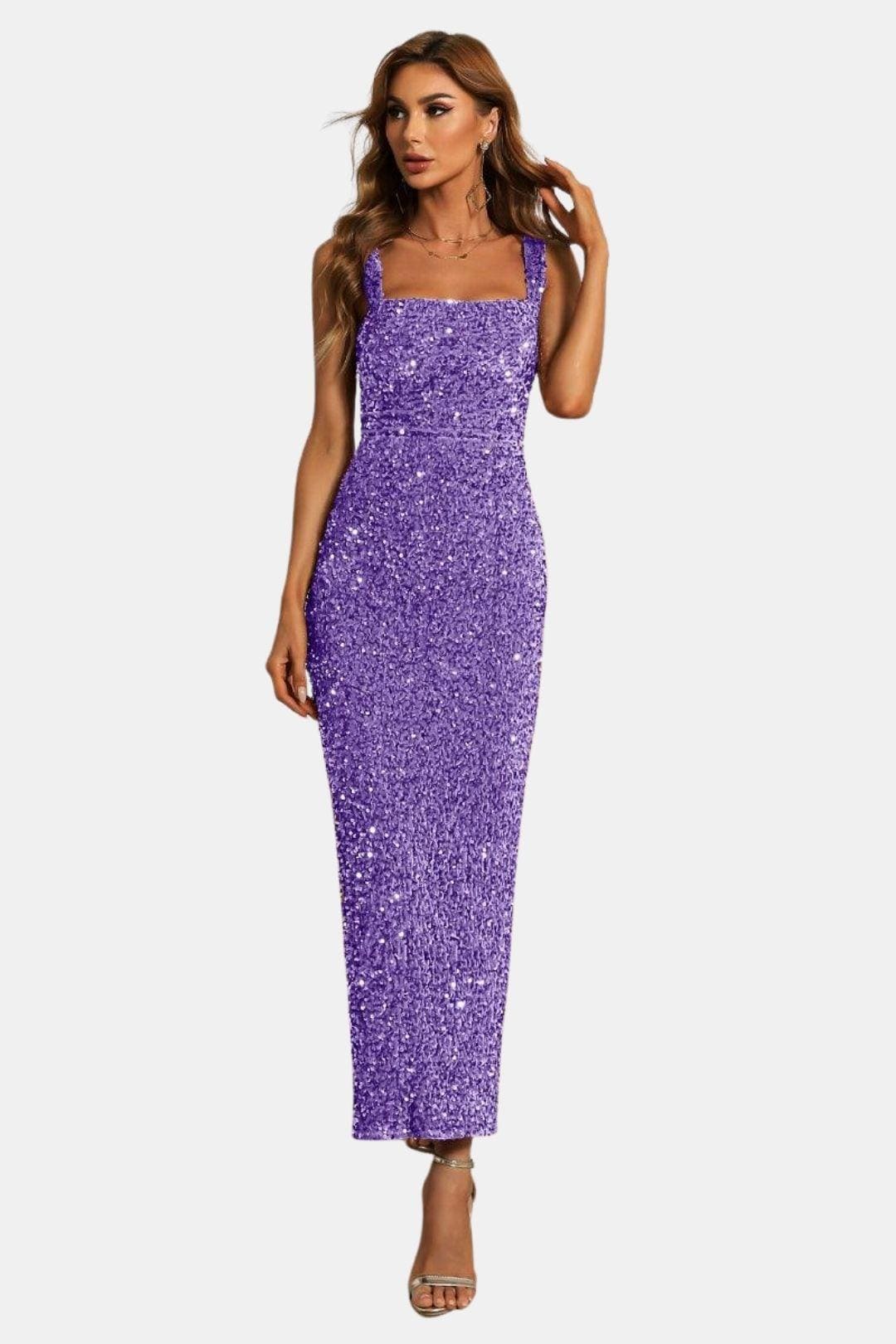 Women's Sleeveless Bodycon Maxi Dress