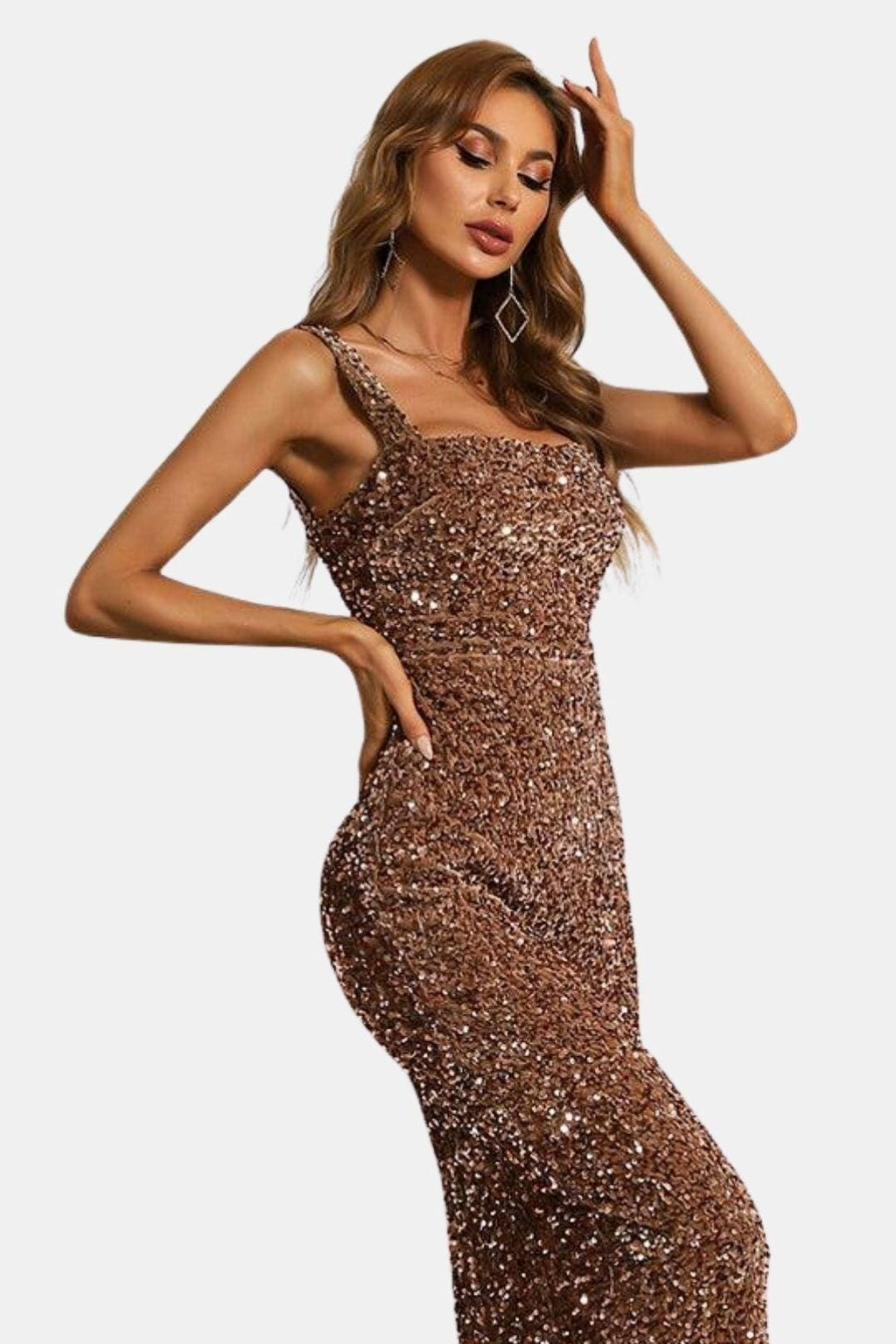 Women's Sleeveless Bodycon Maxi Dress