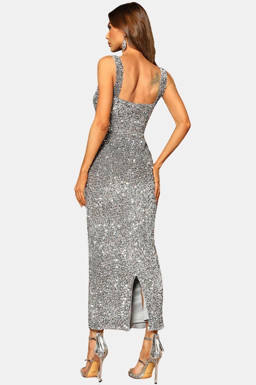 Women's Sleeveless Bodycon Maxi Dress