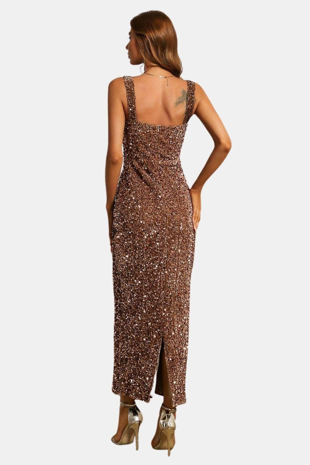 Women's Sleeveless Bodycon Maxi Dress