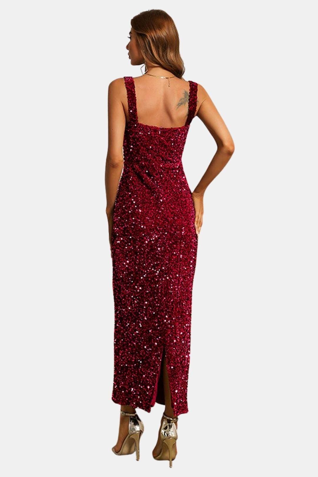 Women's Sleeveless Bodycon Maxi Dress