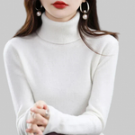 Amina – Cashmere High-Neck Jumper