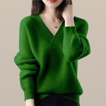 Ariella – Cashmere-Blend V-Neck Jumper