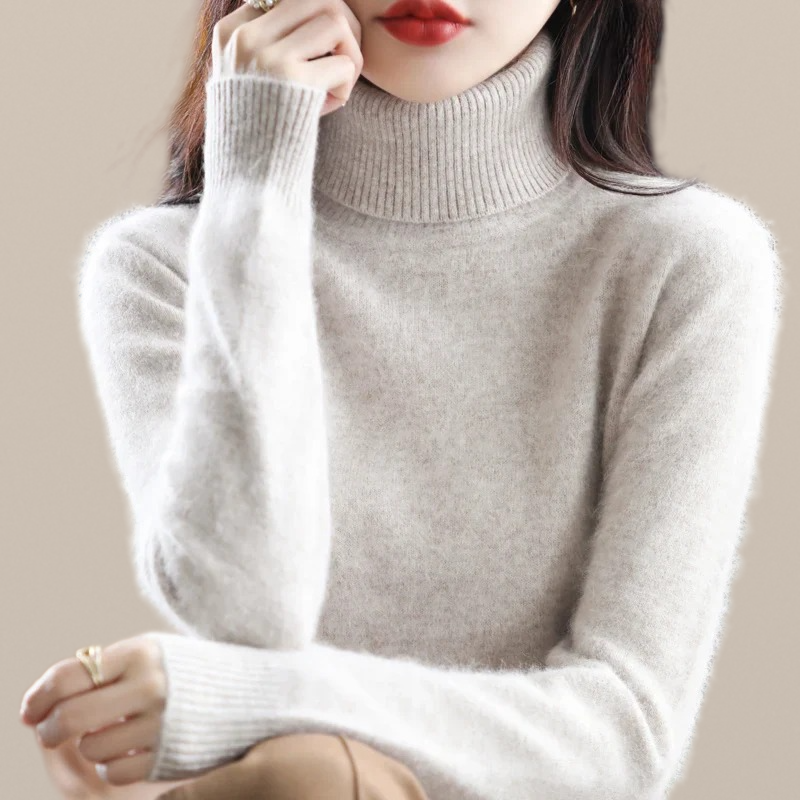 Ayla – Luxe Cashmere Roll-Neck Jumper