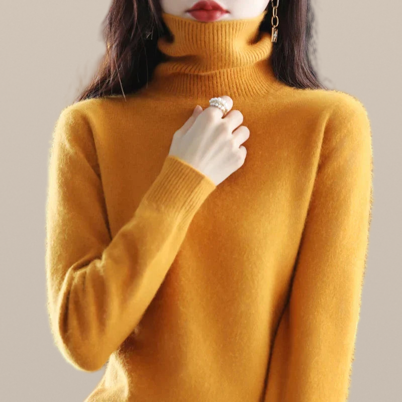 Ayla – Luxe Cashmere Roll-Neck Jumper