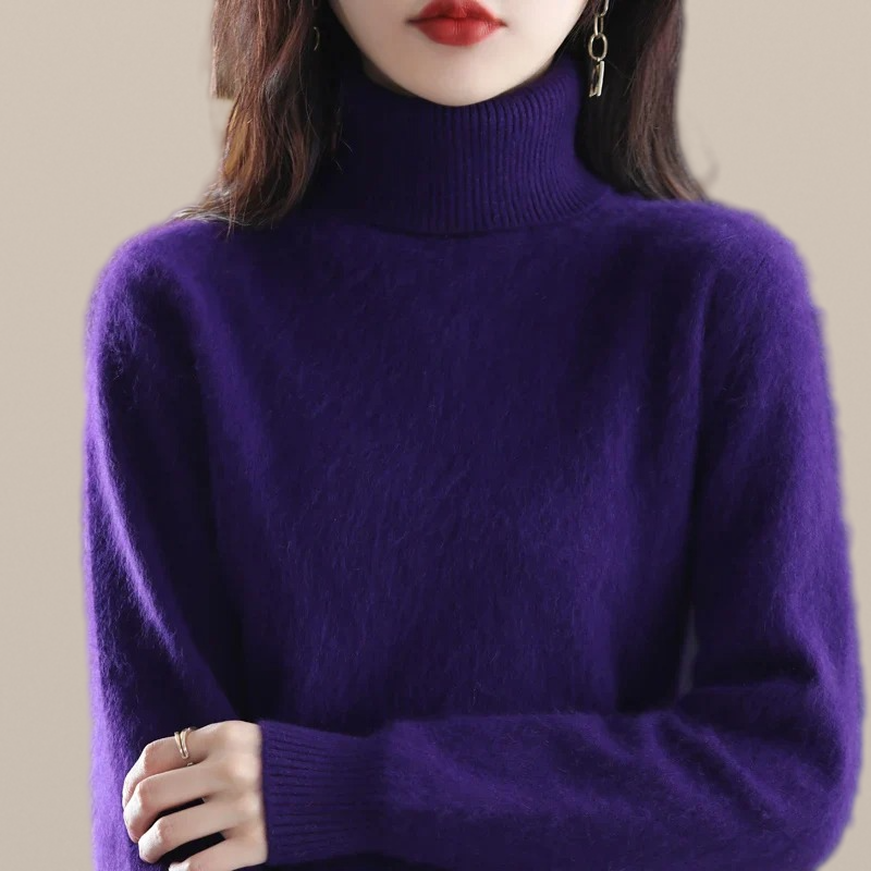 Ayla – Luxe Cashmere Roll-Neck Jumper