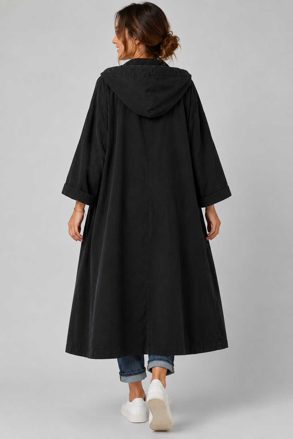 Guinevere Long Waterproof Trench Coat | Classic Women's Outerwear