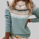 Becca – Textured Round-Neck Jumper