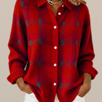 Bethan – Checked Knit Jumper