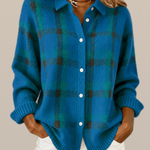 Bethan – Checked Knit Jumper