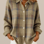 Bethan – Checked Knit Jumper