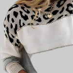 Brielle – Leopard-Print Jumper