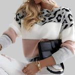 Brielle – Leopard-Print Jumper